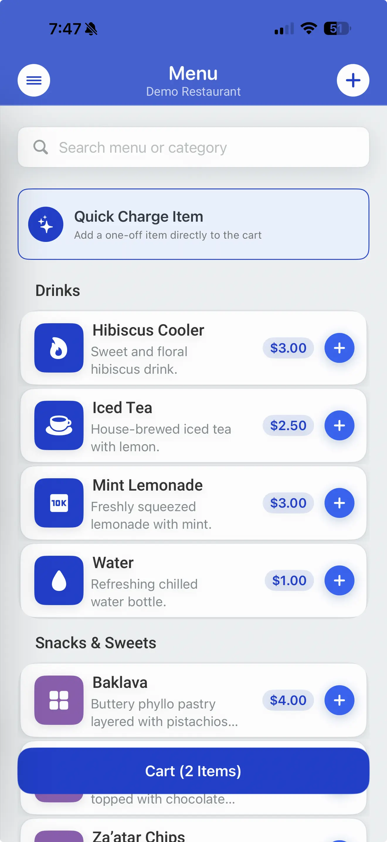 Pop-Up POS checkout workflow preview